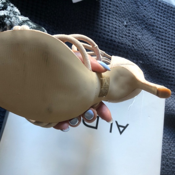 Aldo Strappy nude heel size 5 - Picture 3 of 3